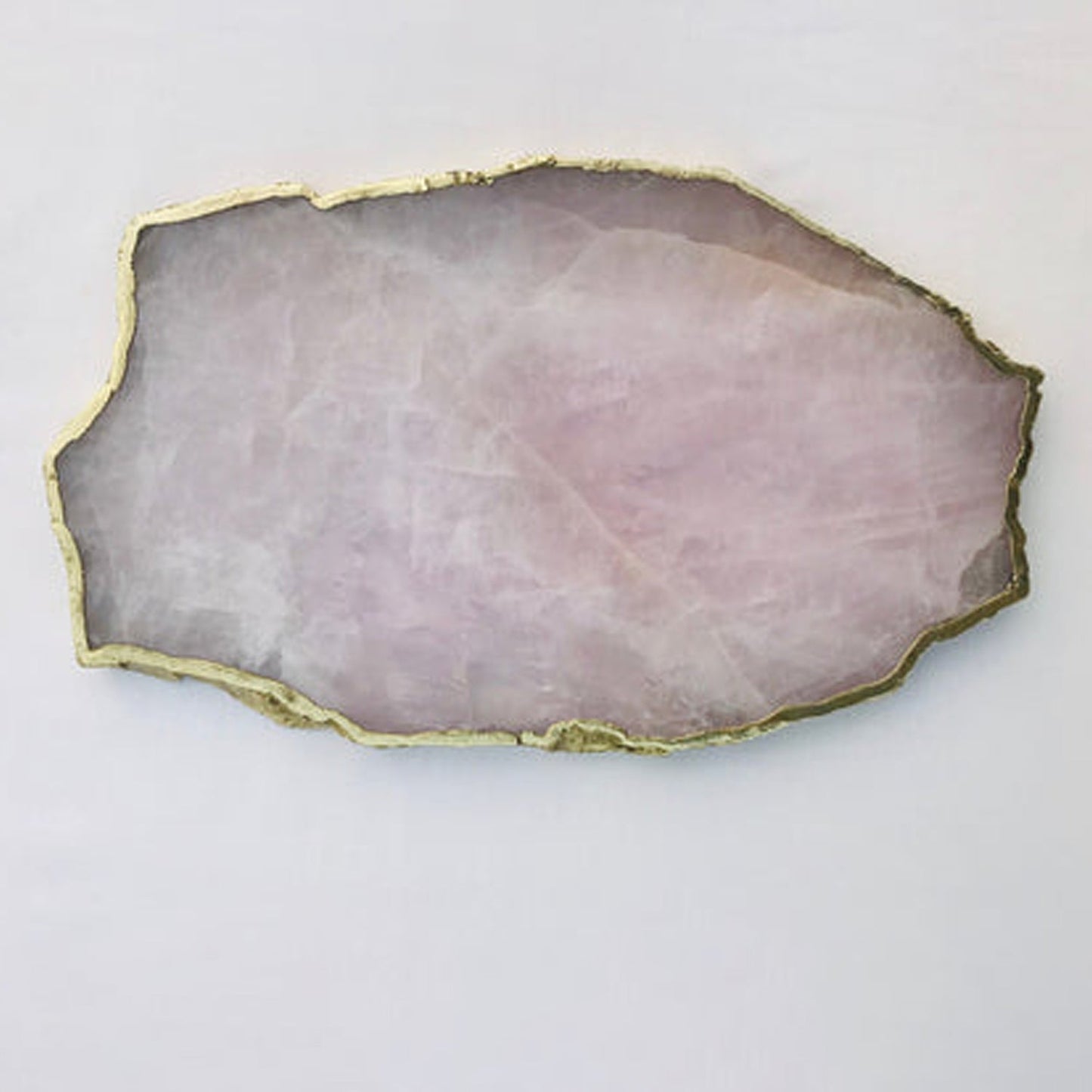 Large Rose Quartz Agate Cheese Platter/Tray/Personalised Momentos/Sign Boards-1
