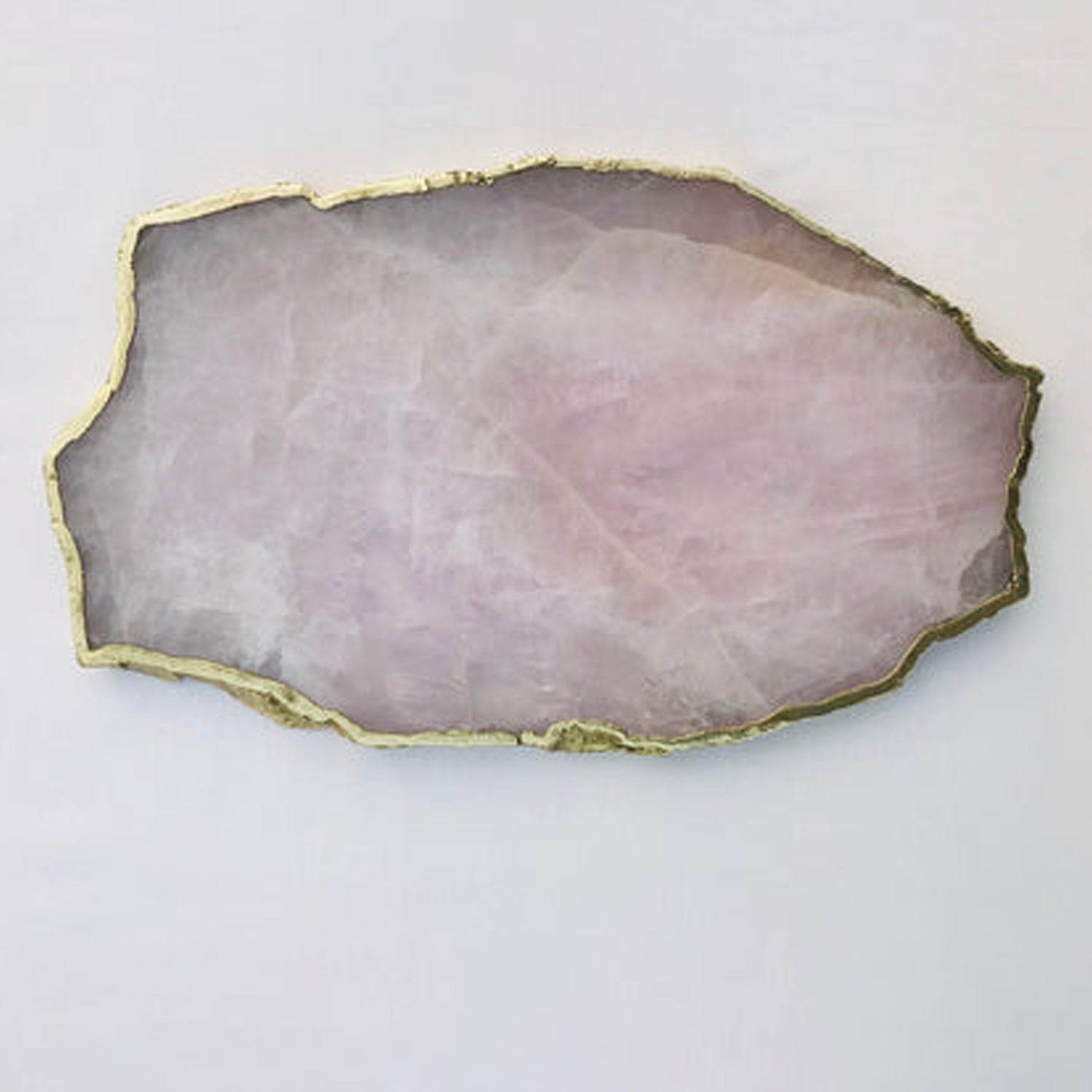 Large Rose Quartz Agate Cheese Platter/Tray/Personalised Momentos/Sign Boards-1