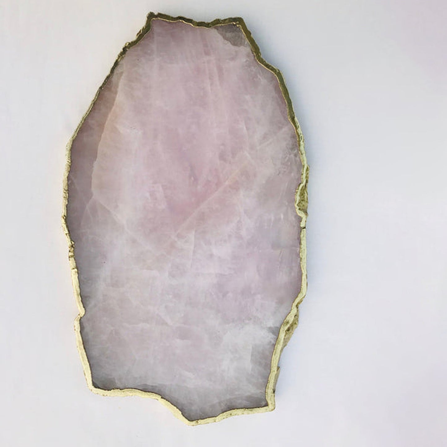 Large Rose Quartz Agate Cheese Platter/Tray/Personalised Momentos/Sign Boards-2