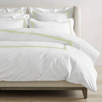 Maze - Cotton Sateen Embroidered Edge Duvet Cover Sets-5