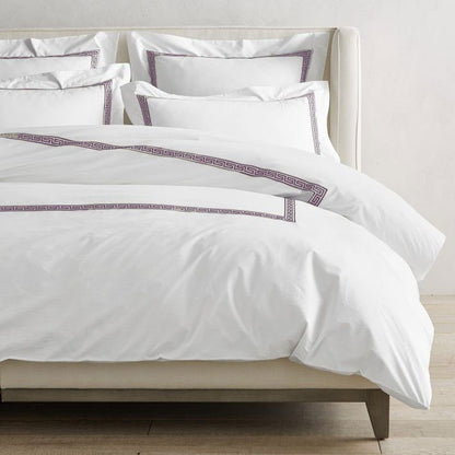 Maze - Cotton Sateen Embroidered Edge Duvet Cover Sets-3